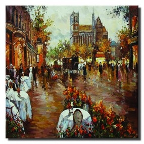 Tranh in Canvas sơn dầu
